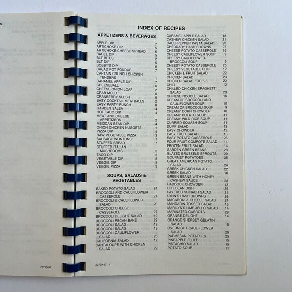 Vintage 1998 Cookbook Making the Grade Recipes from Lakeview Elementary School - Picture 8 of 11